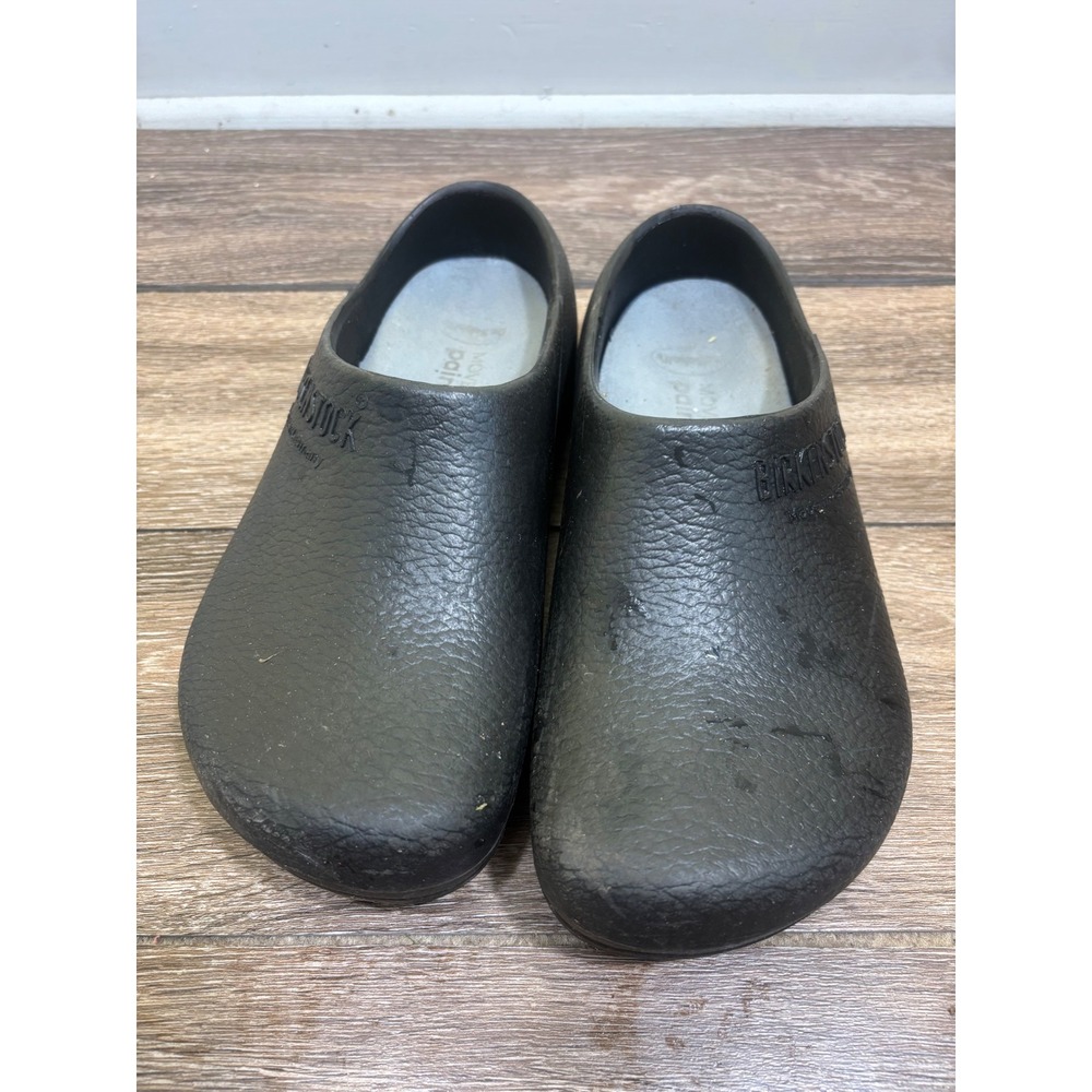 Birkenstock A630 Alpro Black Work Clogs Slip Resistant Professional Shoes Sz 41